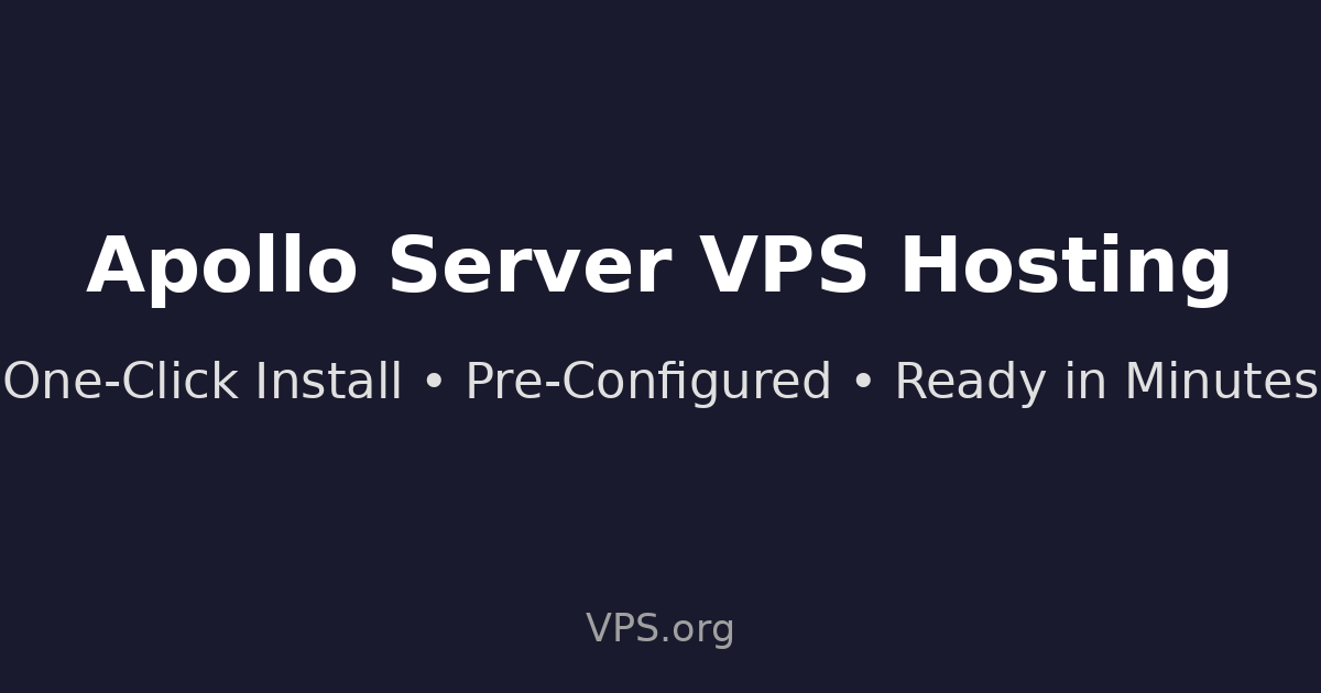 Apollo Server - One-Click VPS Installation
