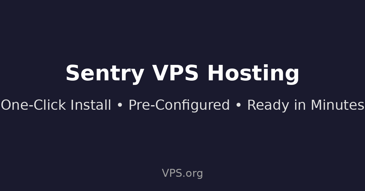Sentry - One-Click VPS Installation